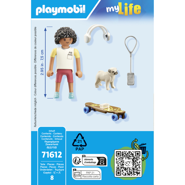 71612 - Playmobil My Life - Adolescent avec chien