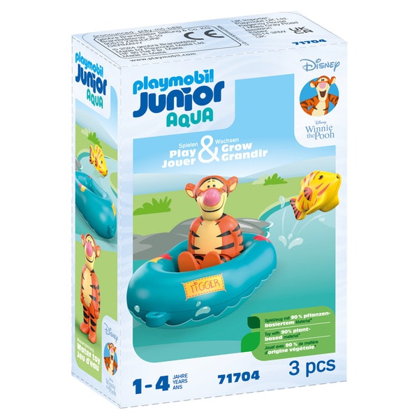 71704 - Playmobil Junior Aqua - Disney : Tigrou avec canot