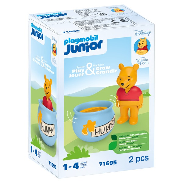 71695 - Playmobil Junior - Winnie l ourson et culbuto pot de miel