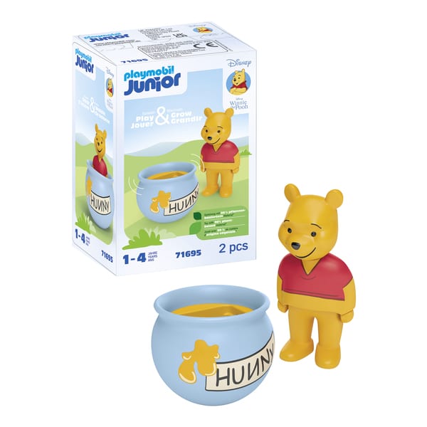 71695 - Playmobil Junior - Winnie l ourson et culbuto pot de miel