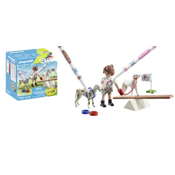 71517 - Playmobil Color - Educatrice avec chiens