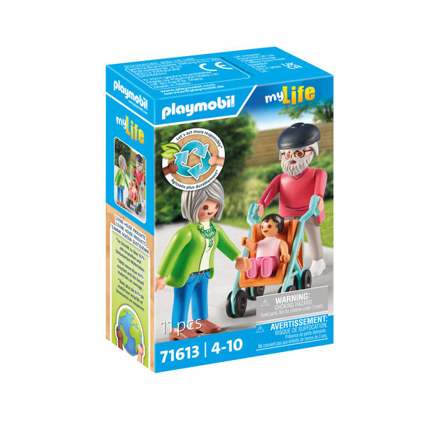 71613 - Playmobil My Life - Grands parents avec bébé