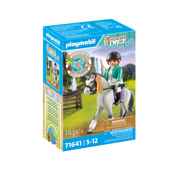 71641 - Playmobil Horses of Waterfall - Championne d équitation