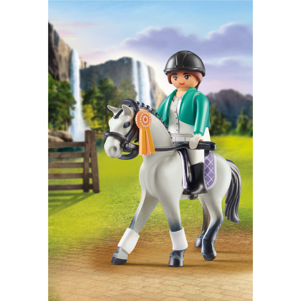 71641 - Playmobil Horses of Waterfall - Championne d équitation