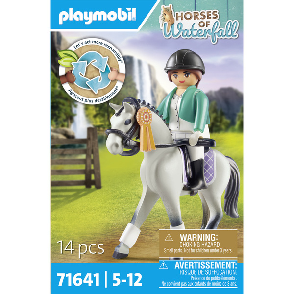 71641 - Playmobil Horses of Waterfall - Championne d équitation