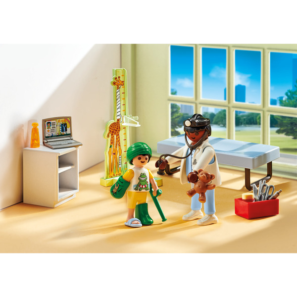 71619 - Playmobil Action Heroes - Pédiatre avec enfant