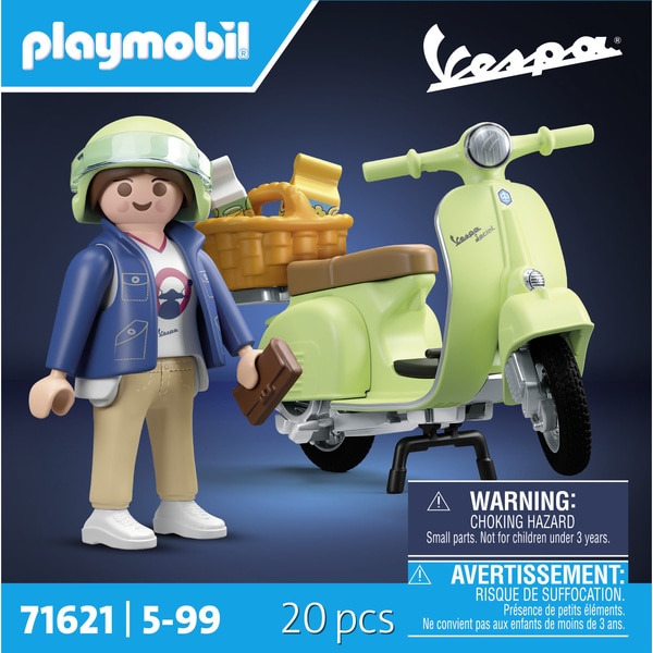 71621 - Playmobil Vespa - 1969 Vespa 150 Sprint Veloce Vert Clair