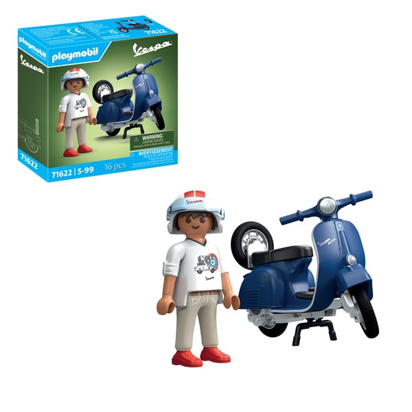 71622 - Playmobil Vespa - 1969 Vespa 150 Sprint Veloce Bleu