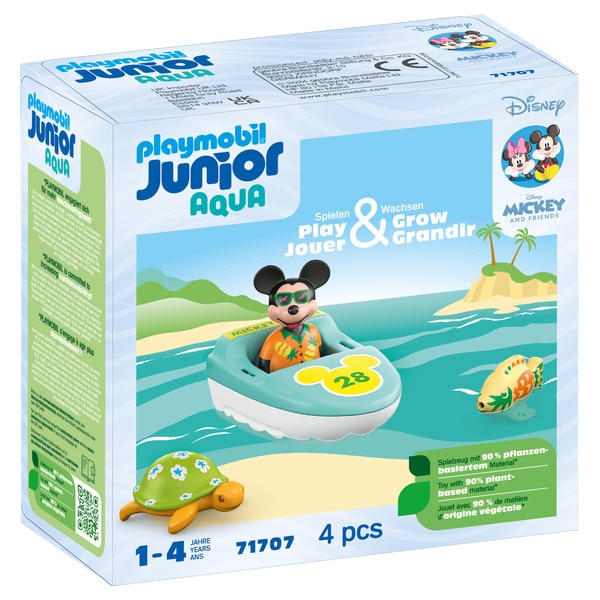 71707 - Playmobil Junior Aqua - Mickey avec bateau