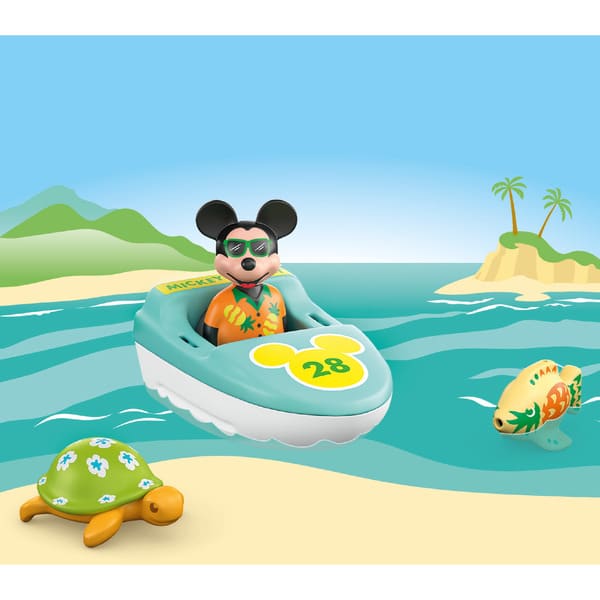 71707 - Playmobil Junior Aqua - Mickey avec bateau