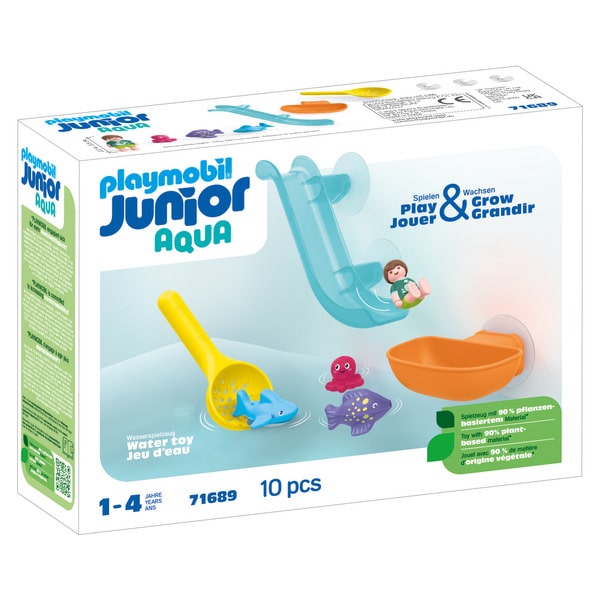 71689 - Playmobil Junior Aqua - Toboggan aquatique et animaux marins