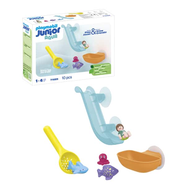 71689 - Playmobil Junior Aqua - Toboggan aquatique et animaux marins