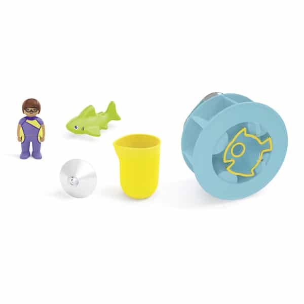 71688 - Playmobil Junior Aqua - Roue aquatique avec bébé requin