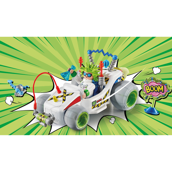 71633 - Playmobil Funstars - Chercheur et kart