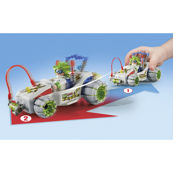71633 - Playmobil Funstars - Chercheur et kart