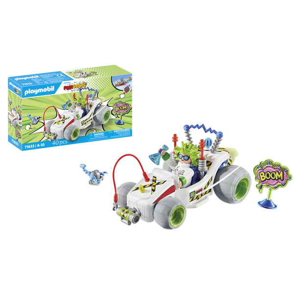 71633 - Playmobil Funstars - Chercheur et kart