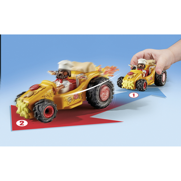 71634 - Playmobil Funstars - Pizzaïolo et kart