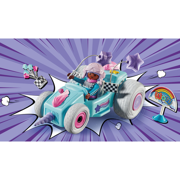 71635 - Playmobil Funstars - Jeune fille licorne et kart