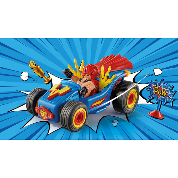 71632 - Playmobil Funstars - Catcheur et kart