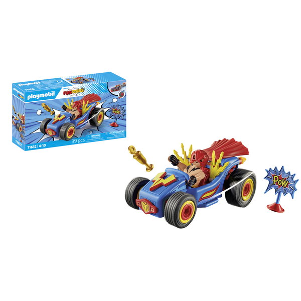 71632 - Playmobil Funstars - Catcheur et kart