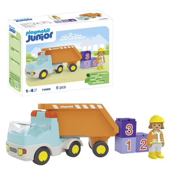 71685 - Playmobil Junior - Camion benne