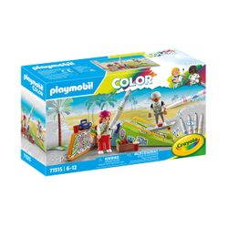 71515 - Playmobil Color - Skateurs avec rampe