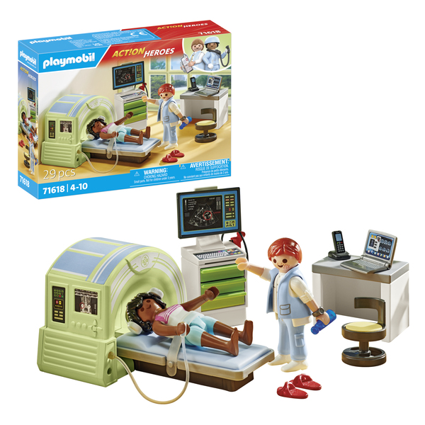 71618 - Playmobil Action Heroes - Scanner médical avec patiente