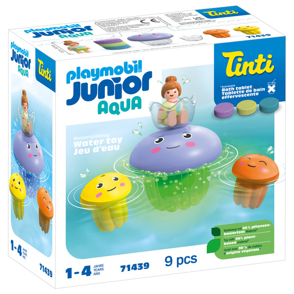 71439 - Playmobil Junior Aqua & Tinti - Famille de méduses