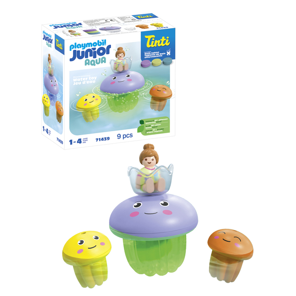 71439 - Playmobil Junior Aqua & Tinti - Famille de méduses