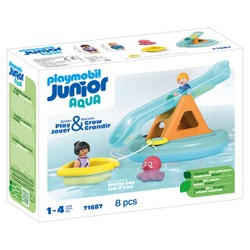 71687 - Playmobil Junior Aqua - Ilôt avec toboggan aquatique