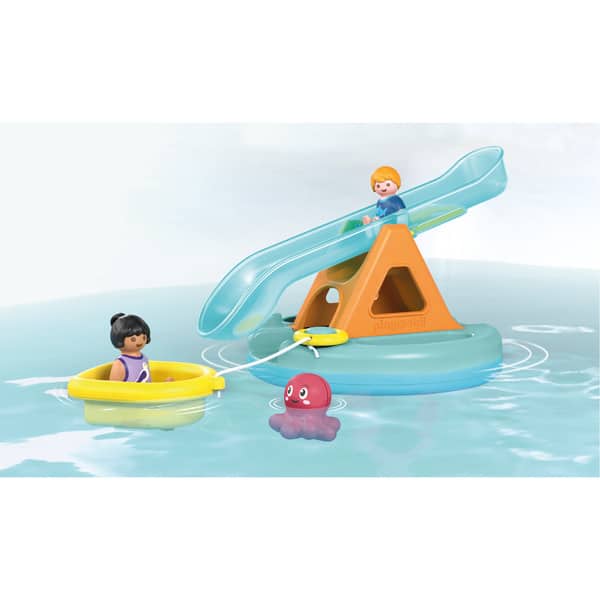 71687 - Playmobil Junior Aqua - Ilôt avec toboggan aquatique