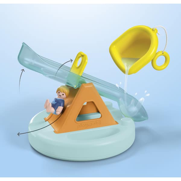 71687 - Playmobil Junior Aqua - Ilôt avec toboggan aquatique