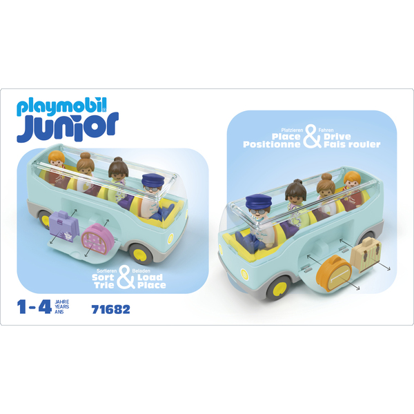 71682 - Playmobil Junior - Autocar de voyage