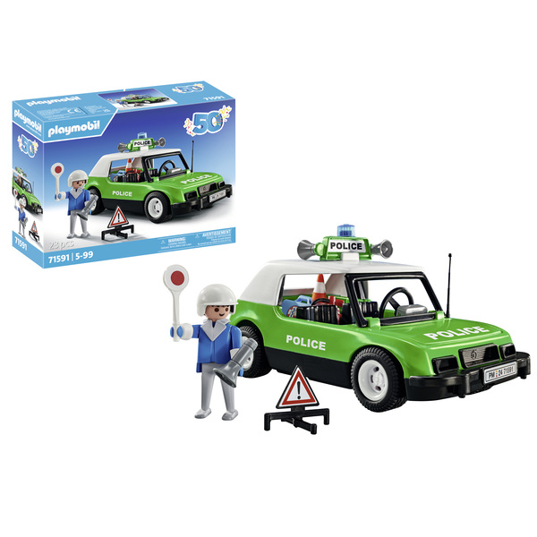 71591 - Playmobil 50 ans - Voiture de police collector