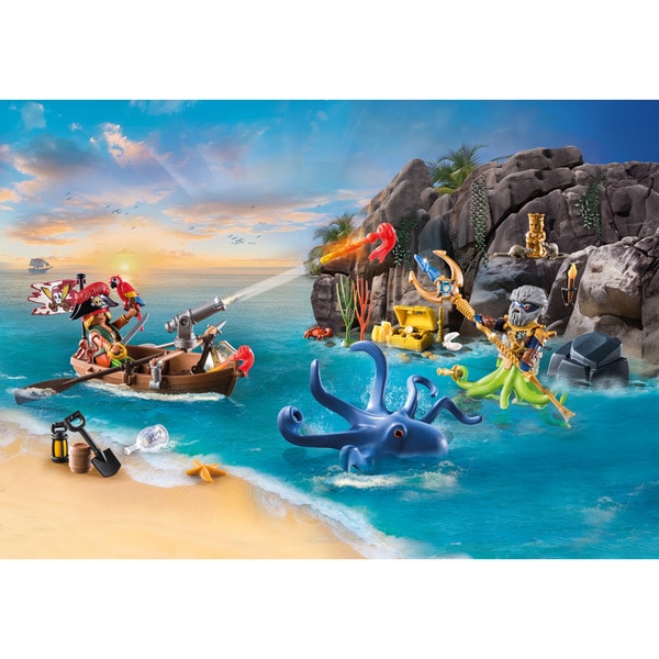 71636 - Playmobil Pirates - Calendrier de l Avent Pirates 