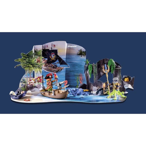 71636 - Playmobil Pirates - Calendrier de l Avent Pirates 