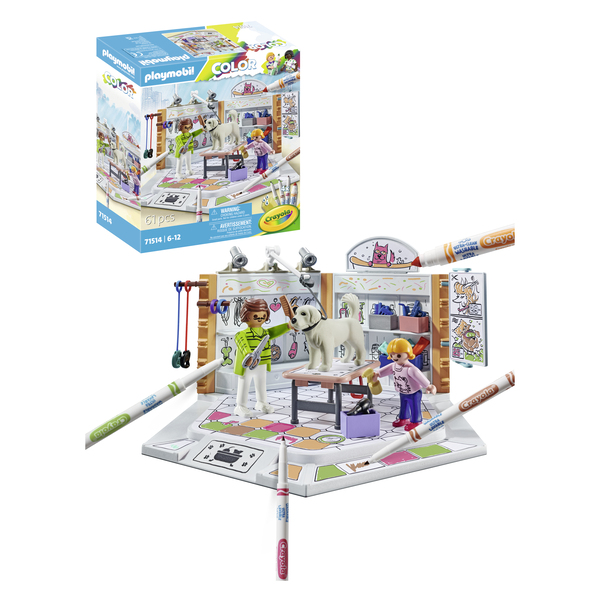 71514 - Playmobil Color  - Salon de toilettage