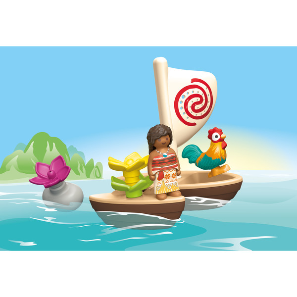 71459 - Playmobil Junior Aqua - Vaiana et bateau à voile