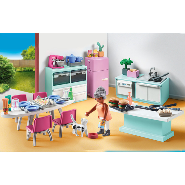 71608 - Playmobil My Life - Cuisine avec ilôt central