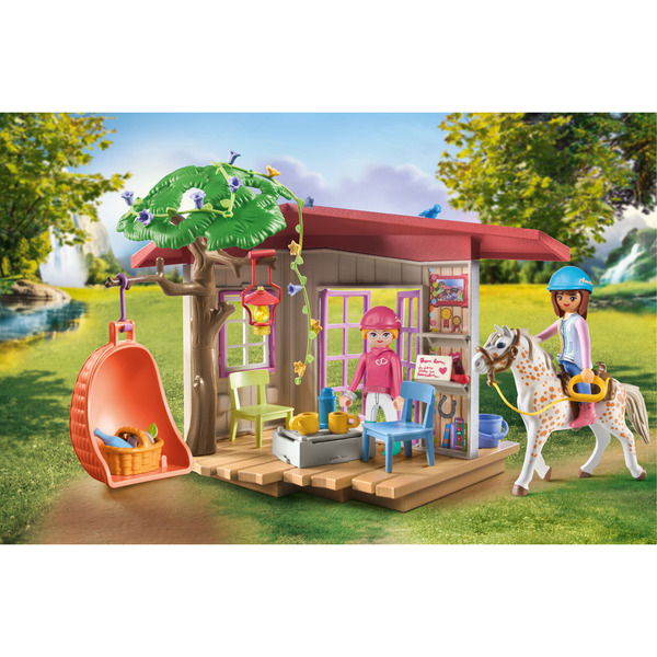 71638 - Playmobil Horses of Waterfall - Espace détente avec cavalières