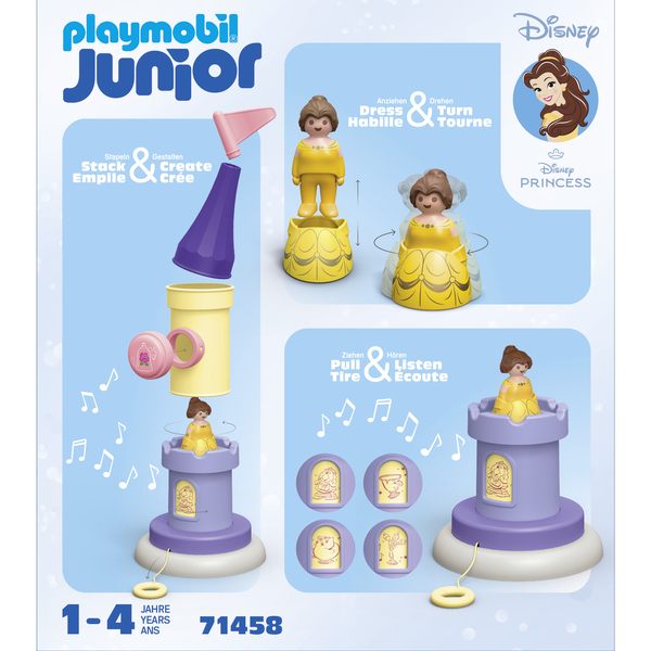 71458 - Playmobil Junior & Disney - Tourelle de Belle