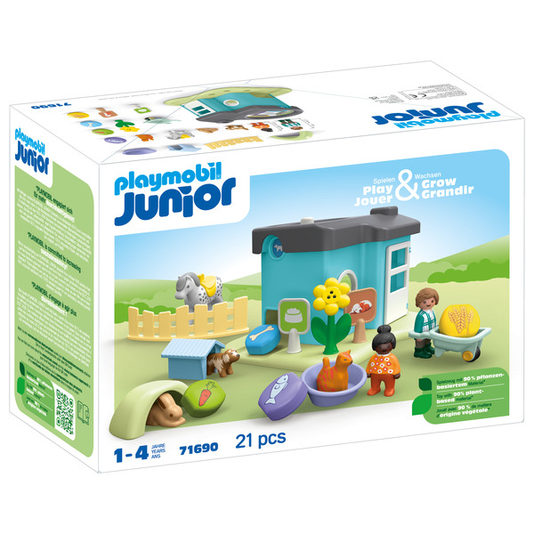 71690 - Playmobil Junior - Maison des animaux