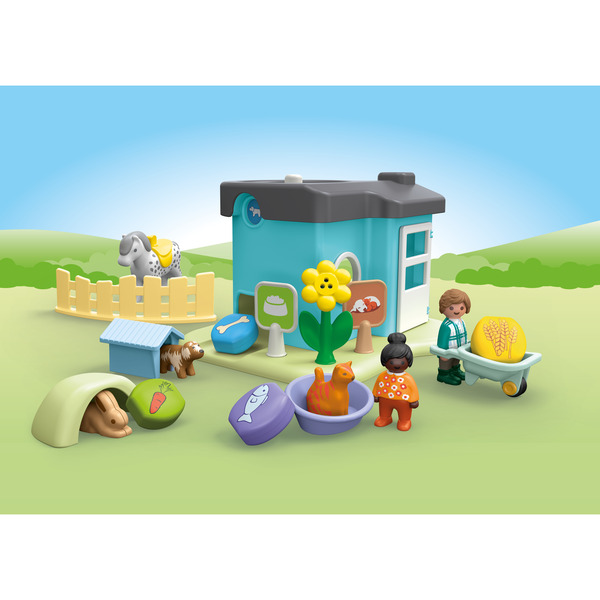 71690 - Playmobil Junior - Maison des animaux