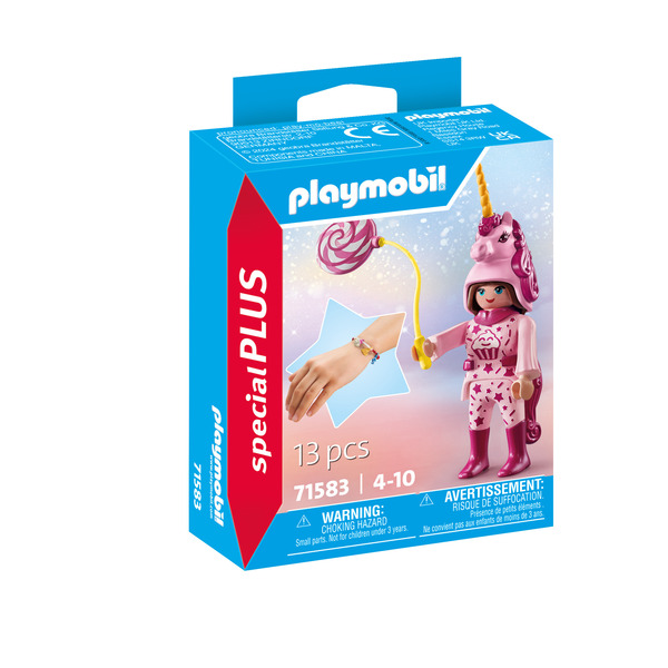 71583 - Playmobil Special Plus - Jeune fille avec déguisement licorne