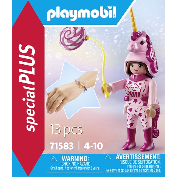 71583 - Playmobil Special Plus - Jeune fille avec déguisement licorne