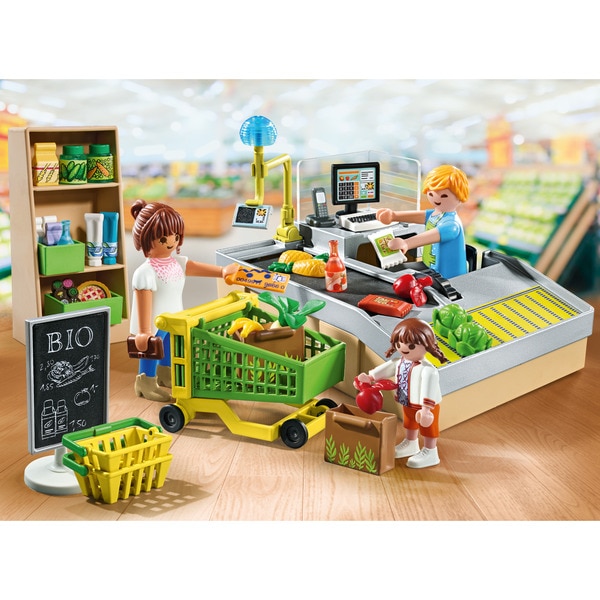 71648 - Playmobil My Life - Caisse de paiement supermarché