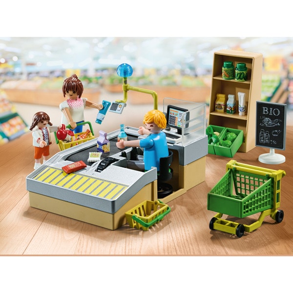 71648 - Playmobil My Life - Caisse de paiement supermarché