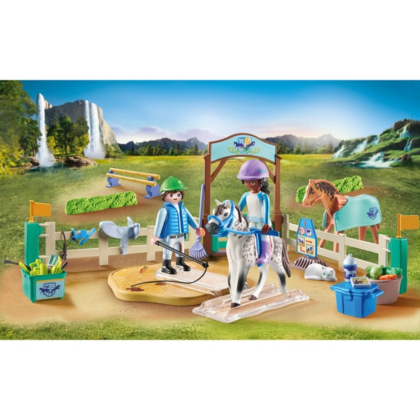 71637 - Playmobil Horses of Waterfall - Arène d équitation