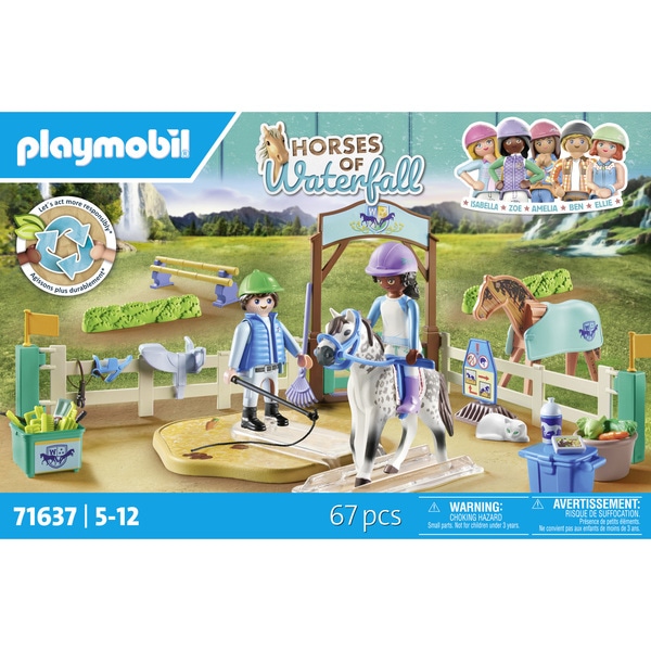 71637 - Playmobil Horses of Waterfall - Arène d équitation