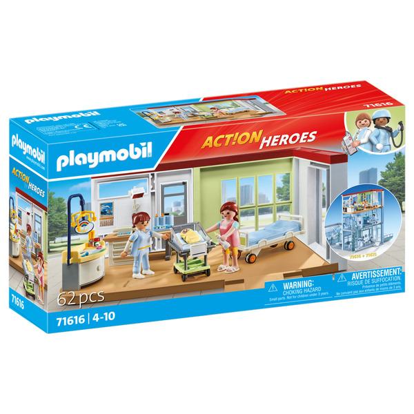 71616 - Playmobil Action Heroes - Chambre de maternité